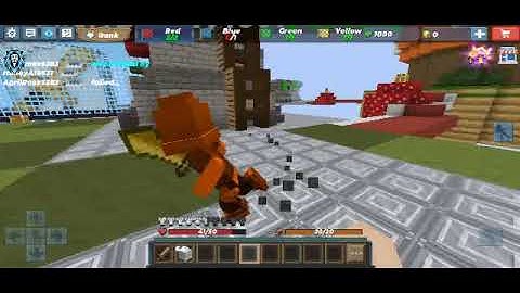 I have hitbox bypass  [Blockman Go Blocky Mods] (blockman go bedwars) #bedwars #eggwar