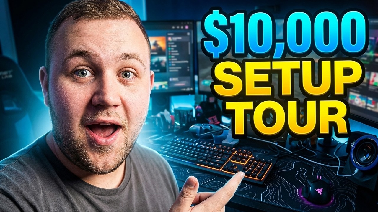 My 2025 Gaming Setup Tour ($10,000) - YouTube