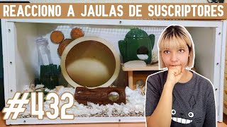 REACCIONO a JAULAS para HAMSTER de SUSCRIPTORES