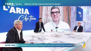 Israele avvia evacuazione di Rafah, Gianni Riotta: "Combattere a Rafah è complicato, ci sono ...