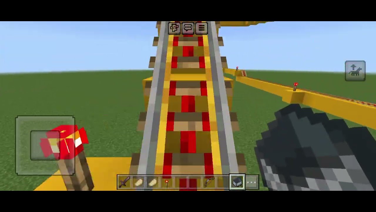 Minecraft এ বানালাম rollercoaster 