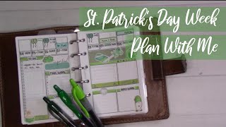 Weekly Plan With Me || St. Patricks Day and Lots of Birthdays!