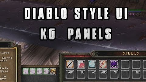 My Custom WoW UI #1 (New Series) - DIABLO Theme!