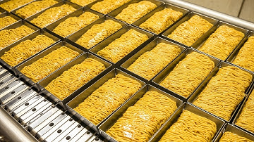 How INSTANT NOODLES Are Made in Factories