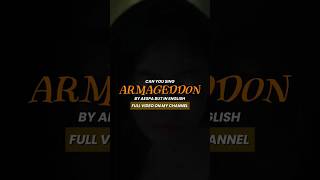 Can you sing ARMAGEDDON by AESPA but in ENGLISH #kpop #kpopkaraoke