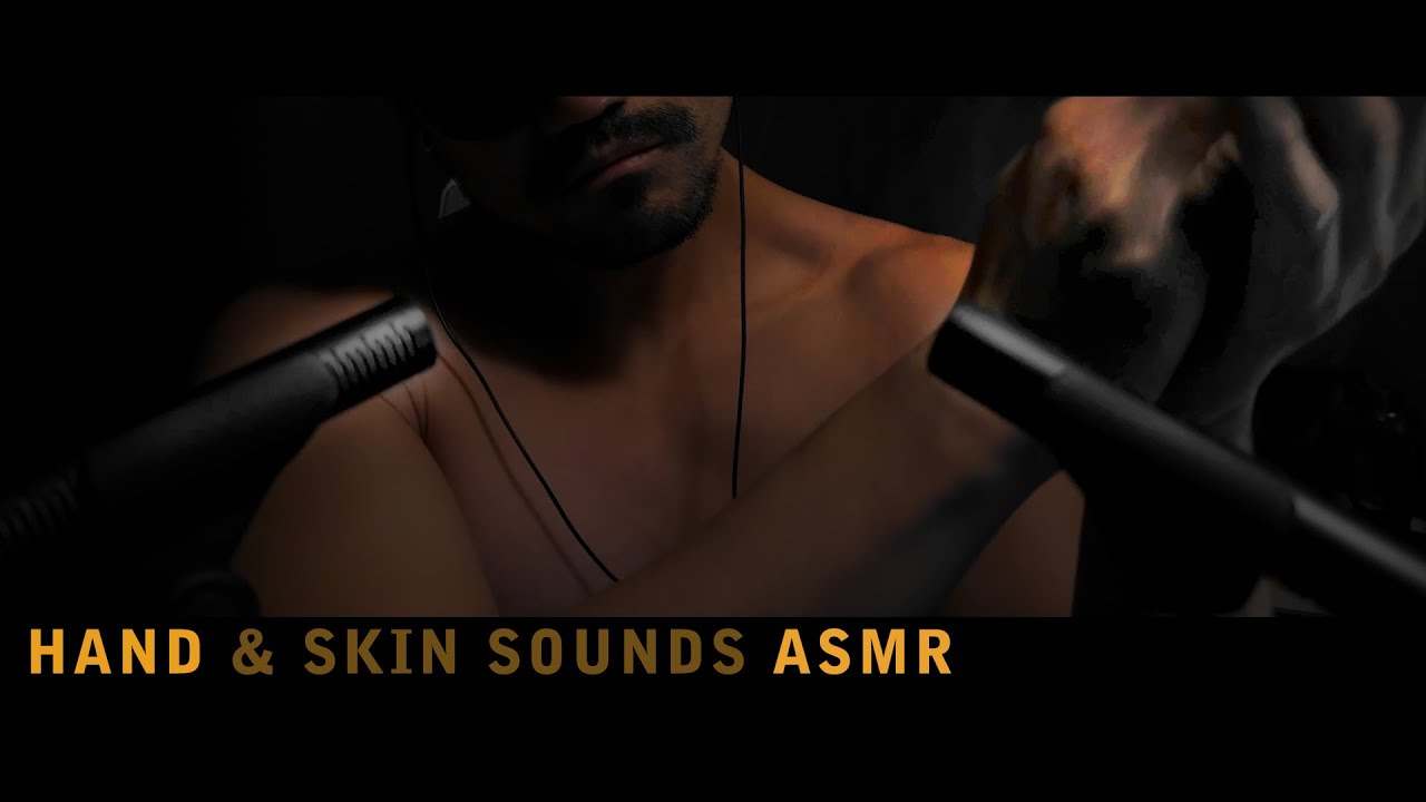 🎧 Gentle Male Hand & Skin Sounds ASMR｜Soothing Triggers for Deep Sleep & Tingling Relaxation 🌙