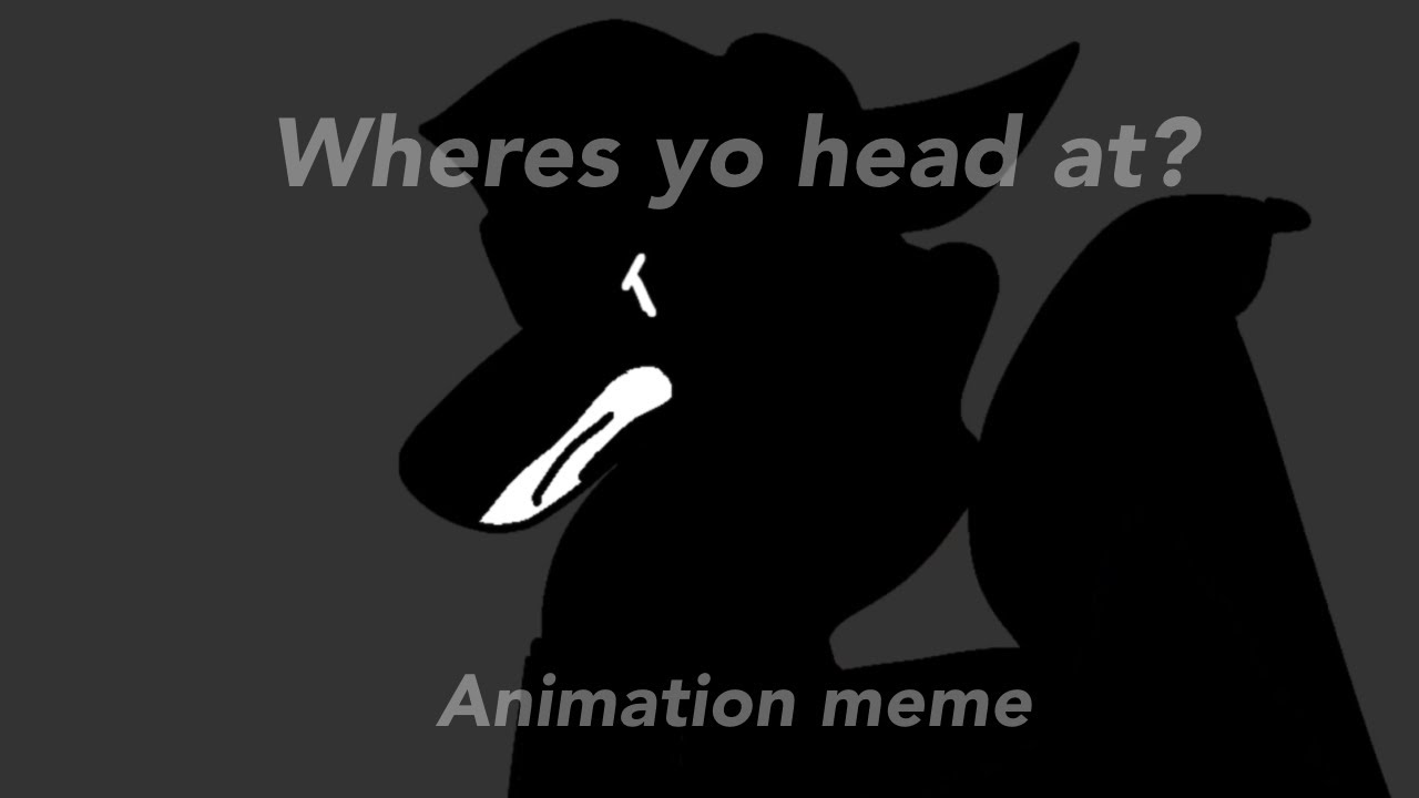 Wheres Yo head Animation meme Flash warning? Lazy? YouTube