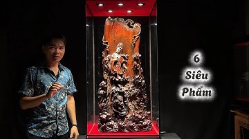 6 Siêu Phẩm tượng gỗ Quý: Nu trắc, Mun Sừng ... - Tượng gỗ Nguyễn Hồng