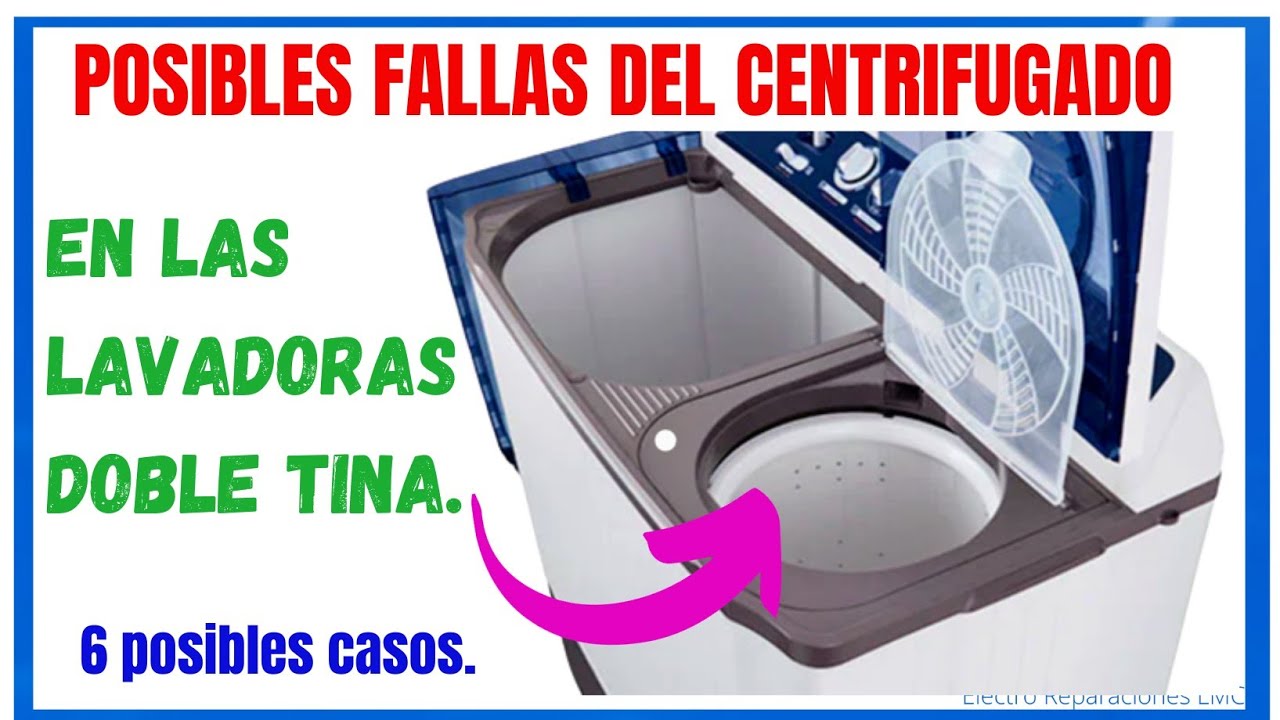 No Gira La Tina De Centrifugado