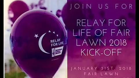 Inside Fair Lawn - RELAY FOR LIFE - Kick Off - 2018