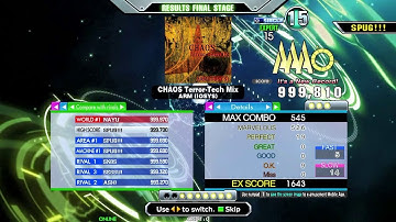 [DDR A3] CHAOS Terror-Tech Mix (ESP-15) 999,810 PFC
