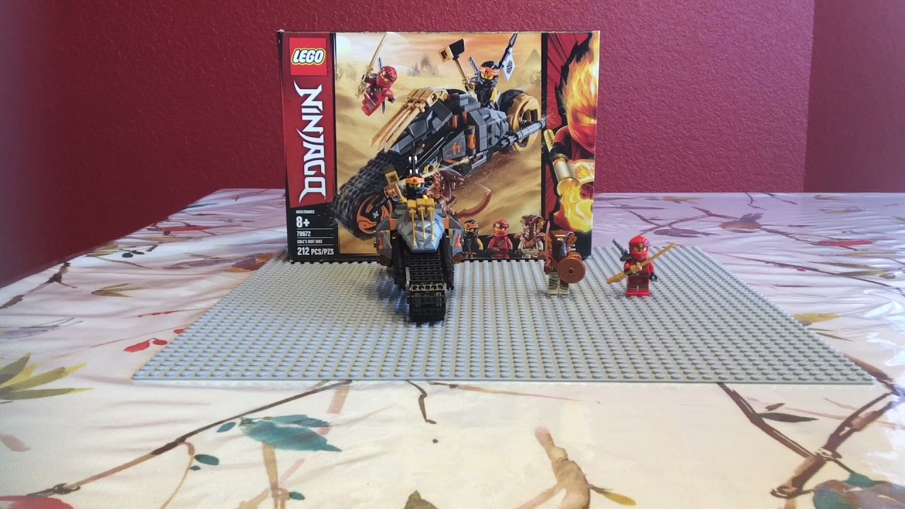 Lego Ninjago Cole’s Dirt Bike Review