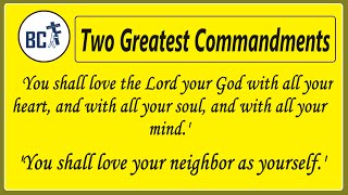 Two Greatest Commandments || 14th January 2024 || Mumbai BCF