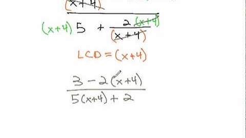 Complex/Compound Fraction with binomial denoinator