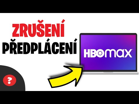 Jak ZRUŠIT PŘEDPLÁCENÍ HBO MAX | Návod | HBO MAX / PC