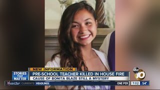 Pre-school teacher killed in house fire