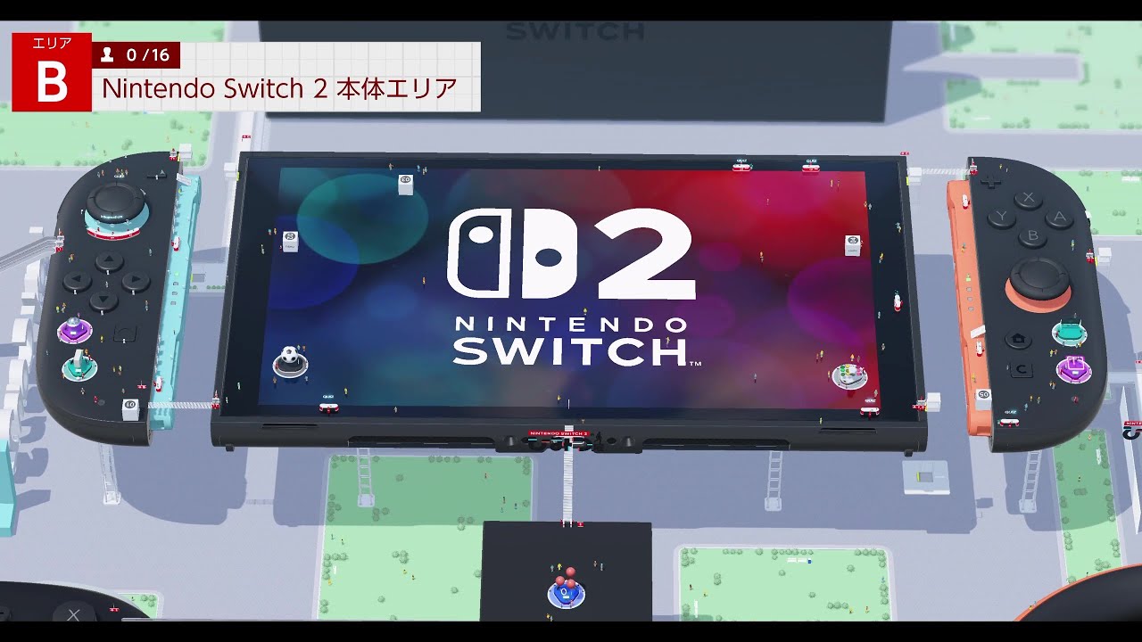 NintendoSwitchとその周りの機種 NintendoSwitch2のひみつ展 #2【Nintendo Switch 2 本体エリアB