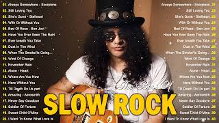 Slow Rock Ballads 70s 80s 90s 📀 Bon Jovi, Led Zeppelin, Scorpion, U2, Eagles, Aerosmith, GNR 🎧