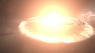 Eve Online Fortizar Explosion