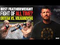 The Best Featherweight Title Fight of All Time? | Volkanovski vs Ortega | UFC 266