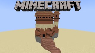 Minecraft How To Build Jabba's/Boba's Palace