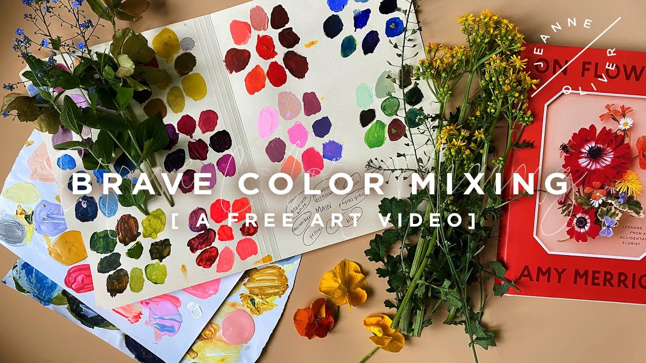 Brave Color Mixing with Haley Morgan - YouTube