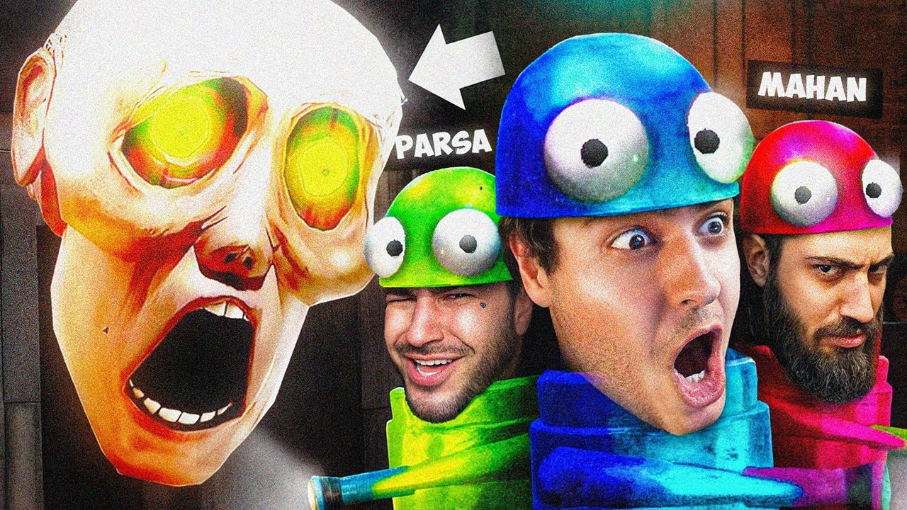 R.E.P.O 😂 با عمولیپی و ماهان چلغوزخان رفتیم دزدی