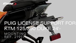 〜専用ページ〜 決算SALE】KTM 125/250/390DUKE 24- フェンダーレスキット R19 Puig