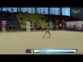 Micșa Elisa CSS nr1 Timisoara Junioare II Rope Cupa Prietenia Ediția XXVIII la Gimnastică Ritmică B