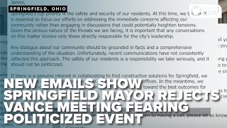 New emails show Springfield mayor rejects Vance meeting, fearing 'politicized' event