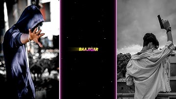 Baazigar 😈 New YouTube Trend⚡ Xml File 🔰 Alight motion Xml File By @dangereditz69