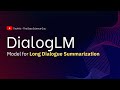 DialogLM: Pre-trained Model for Long Dialogue Understanding and Summarisation (Paper Summary)