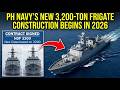 Construction of Philippine Navy’s 3,200-Ton New Frigate Set to Start in 2026