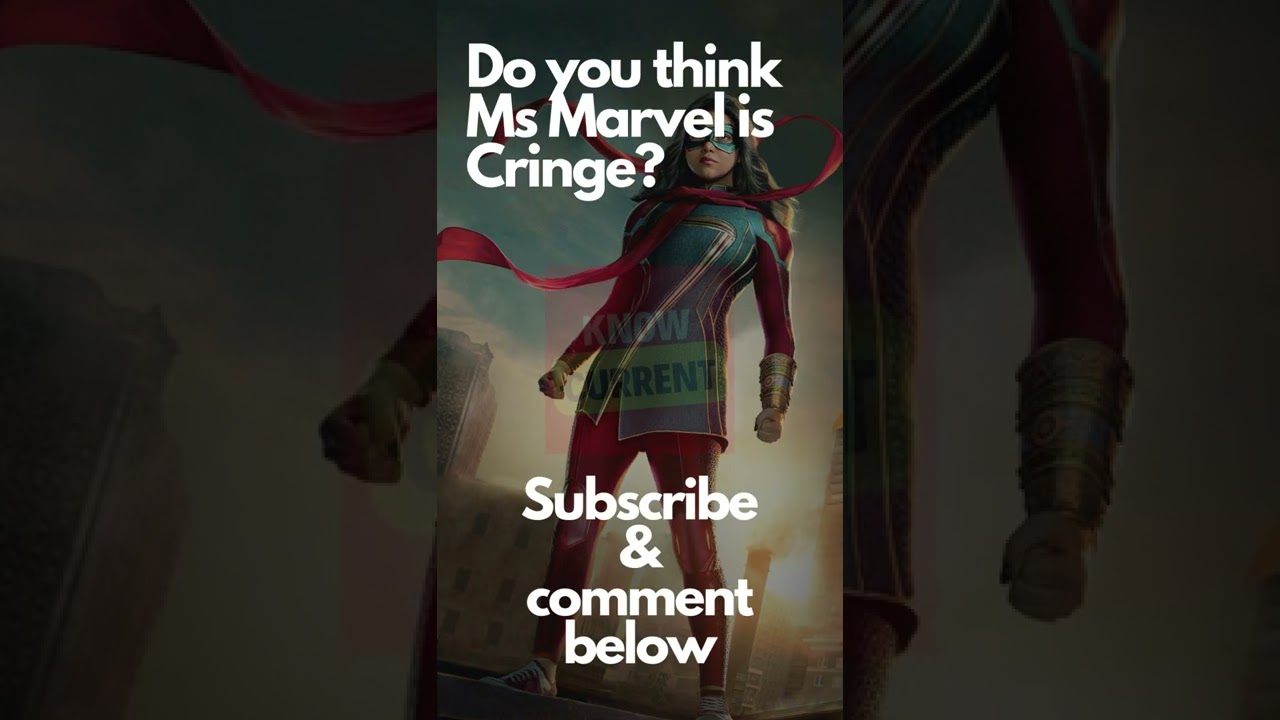 Do you think Ms Marvel is Cringe?| Marvel| MCU| Kamala Khan| Disney+| Walt Disney | Avengers
