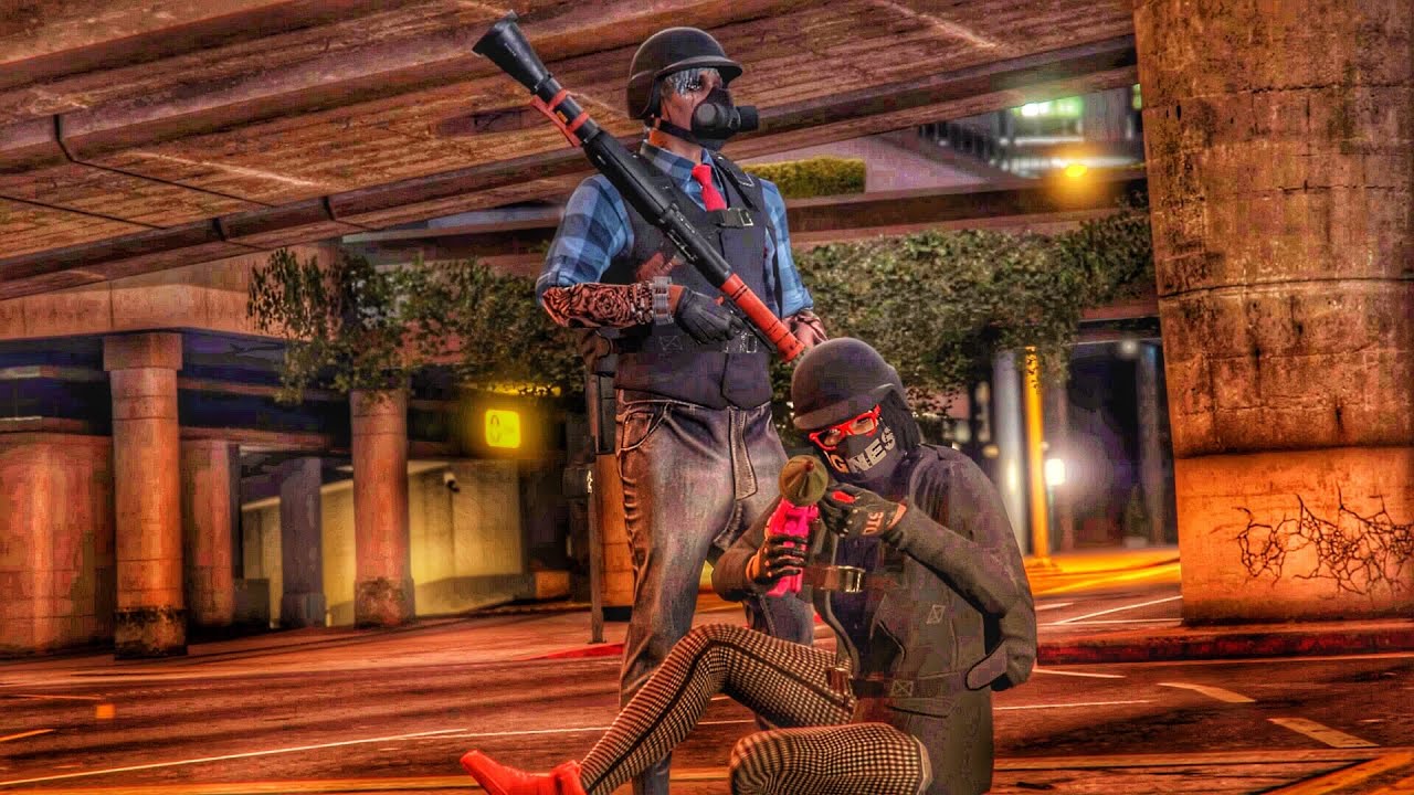 (GTA-ON-ONLINE ) Opptage #5 (FNSS,XFRX,MILL @ randoms )