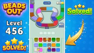 [NEW UPDATE] Beads Out - Level 456 Walkthrough 🧩 | Solution & Gameplay (Voodoo) 🔴
