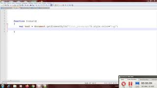 29. JAVASCRIPT TUTORIAL - Background color,  italic