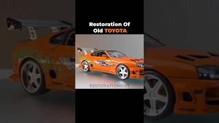 TOYOTA Restoration🔥#youtubeshorts #trending #viralshorts #cars #restoration #toyota