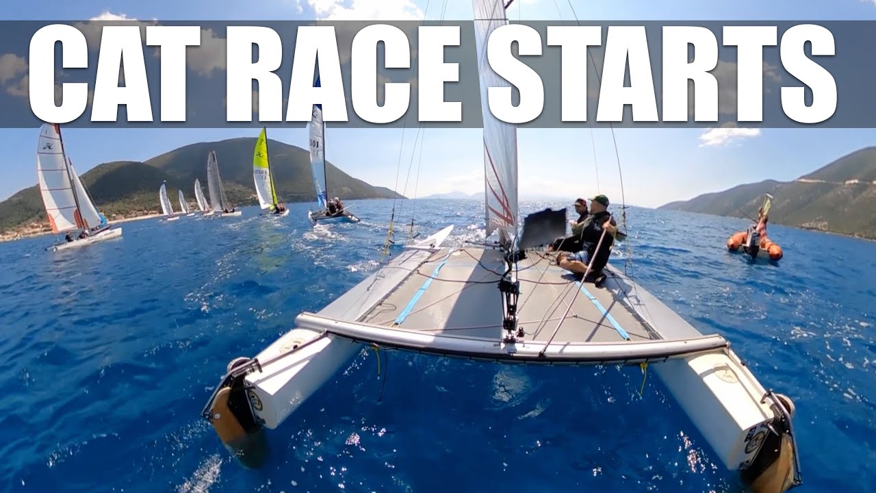 Catamaran Race Starts with Live commentary TORNADO