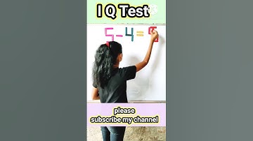 5-4=9 Balance this equation by move1 stick | #mindgame #challenge#iqtest #iq #shorts #matchstick