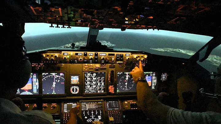 B737-800 Full Motion Flight Simulator Worldflight 2014 Team USA