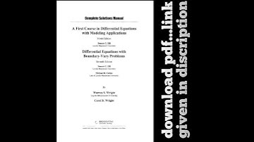 Differential equations by Denis