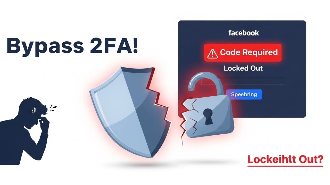 NEW! How to Bypass Two Factor Authentication 2FA Problem on Facebook ...