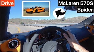 2019 McLaren 570S Spider Drive (No Talking)