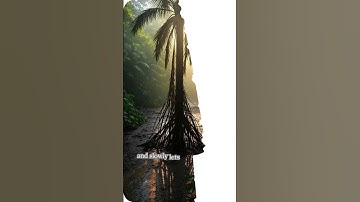 In the rainforests of South America… there’s a tree that can walk  It’s called the Walking Palm