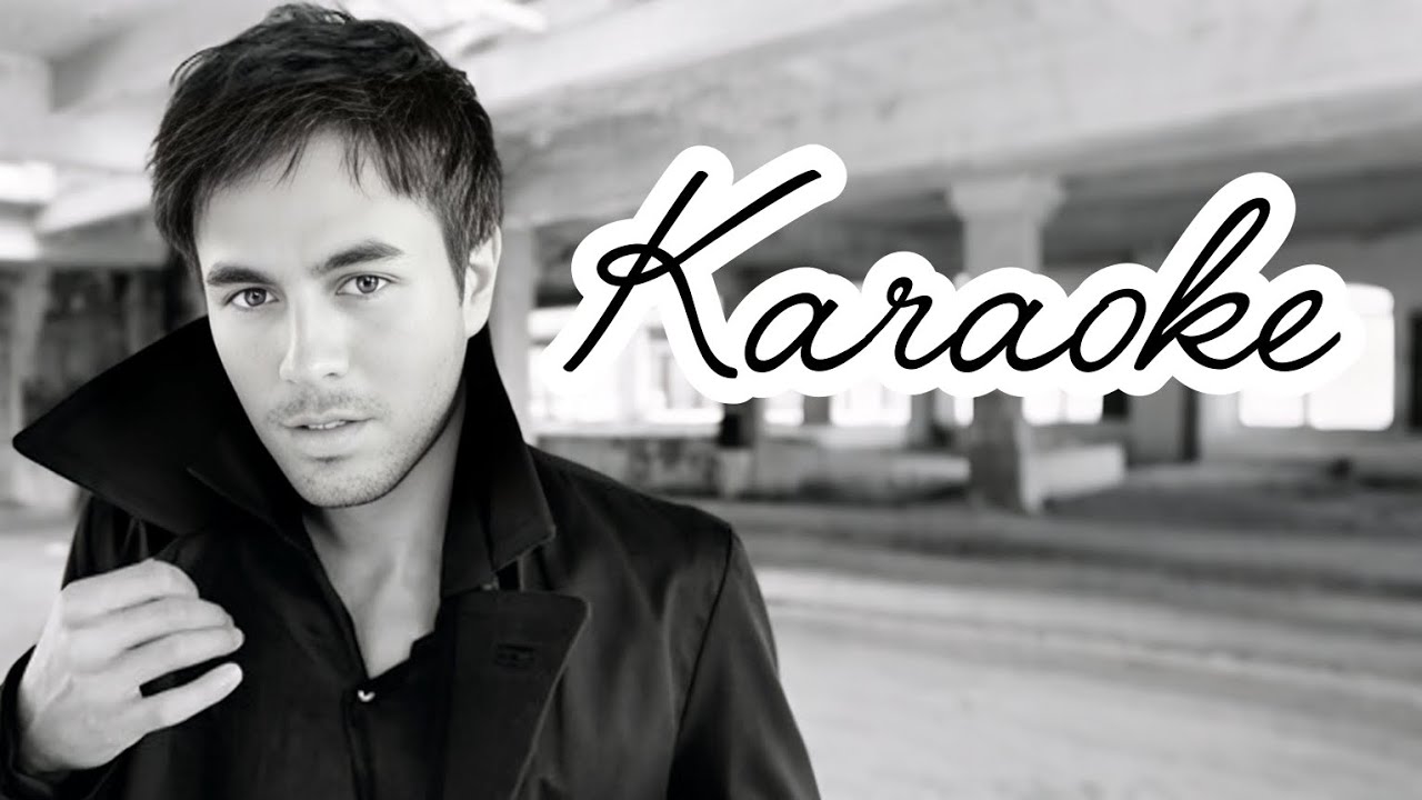 Enrique Iglesias - Lloro Por Ti karaoke (letra y Coro) @arieleldivo