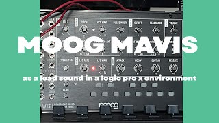 Moog Mavis first test in LPX