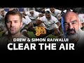 Drew Mitchell & Simon Raiwalui sit down to break bread.