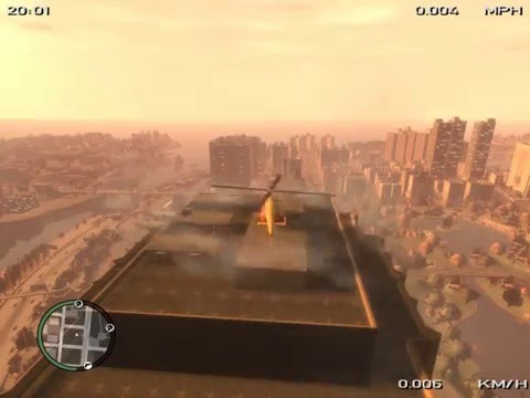 วิธีขับเครื่องบินในเกม GTA IV