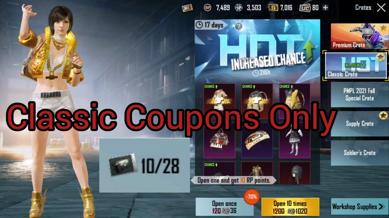 PUBG MOBILE: Bling Set - Classic Crate